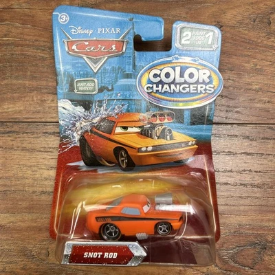 Mattel Disney Pixar Cars Color Changers 2009 SNOT ROD Rare New Sealed T5644 - Image 1 of 4