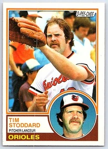 1983 O-Pee-Chee Tim Stoddard Baltimore Orioles #217 - Picture 1 of 2