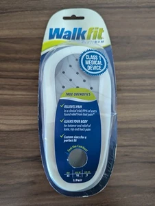 Walkfit Platinum orthotics size 10 ladies or 9 men's (43 EU) - Brand new - Picture 1 of 5