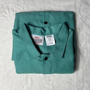 Stanco FR Flame Resistant FR-630 Workwear Green Men's 2XL Long Sleeve Jacket - Picture 1 of 10