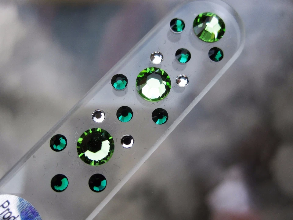 Mont Bleu Crystal Glass Nail File Constellation 5 1/2" using Swarovski Crystals - Image 1 of 1