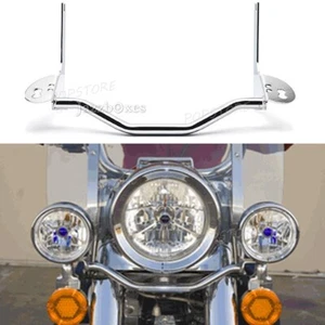 Fog Passing Spot Light Turn Signals Bar Mount Bracket For Harley Road King 94-13 - Picture 1 of 7