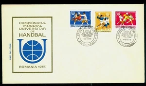 1975 Handball,Field Ball,World University Champs,Sport,Handball,Romania,3244,FDC - Picture 1 of 1