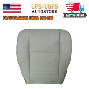 For Toyota for Sequoia for Tundra 2000 To 2004 Driver Bottom Seat Cover leather - Picture 1 of 9
