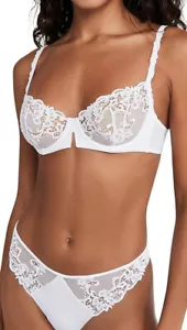 Simon Perele Saga Sheer Demi White 32B - Picture 1 of 5