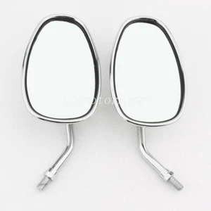Chrome Aluminum Motorcycle Mirrors For Kawasaki Vulcan VN 1700 Voyager Vaquero - Bild 1 von 5