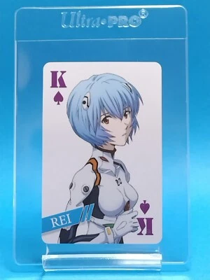 Rei Ayanami Evangelion LIMITED Playing Card With Ultra Pro Card Case Japanese - Image 1 of 4