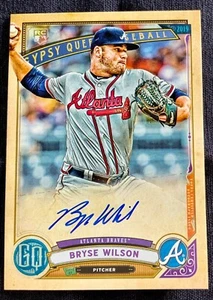 2019 Topps Gypsy Queen Bryse Wilson Rookie RC Auto #GQA-BW Atlanta Braves - Picture 1 of 2
