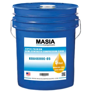 S3 R 46 Shell Corena Compressor Lubricant ISO 46 - 4000 Hours - 5-gal Pail - Picture 1 of 8