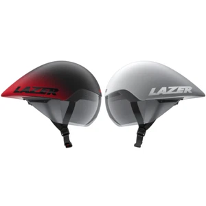Casco Lazer Volante KinetiCore Bicicleta Aero TT Negro Rojo/Blanco Pequeño/Mediano - Imagen 1 de 25