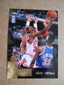 1995-96, U D Choice, NBA, Jordan Collection, JC2, Michael Jordan, Bulls - Bild 1 von 2