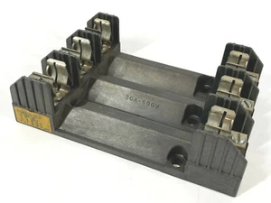 Portafusibles BUSS R600-30CR 3 polos 600V 100A para fusible Clase R - Imagen 1 de 4