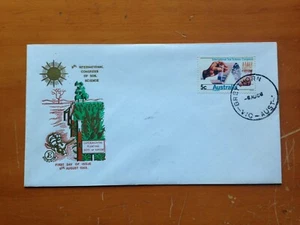1968 AUSTRALIA 9TH INTERNATIONAL CONGRESS OF SOIL SCIENCE FDC BY EXCELSIOR GOLD - Picture 1 of 2