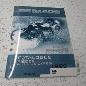 Genuine Sea Doo PWC Parts Catalog 1999 GTS FREE SHIPPING! - Picture 1 of 1