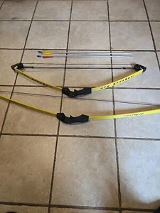 Barnett LIL Banshee + Lil Souix Youth Compound Bow Team Realtree Yellow LH  - Picture 1 of 16