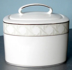 Kate Spade New York Carling Way Sugar Bowl de Lenox EE. UU. Nuevo Sin Caja - Imagen 1 de 2