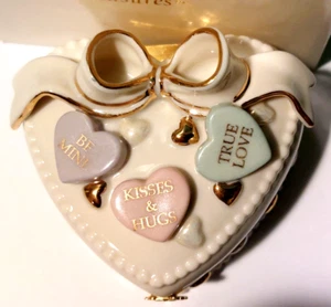 LENOX LOVING HEARTS My Valentine SCHATZKISTE -- -- NEU in BOX - Bild 1 von 8