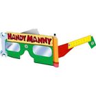 New in Package Hallmark Handy Manny Fun Frame Cardboard Glasses Set of 8