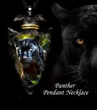 Cool Black Panther Animal Pendant Necklace Perfect Christmas Birthday Gift