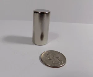 Monster Neodymium Rare Earth Cylinder Magnets N52 Grade 3/4" x 1.5" VeryPowerful - Foto 1 di 7
