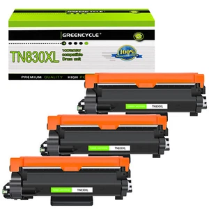 3PK TN830XL TN-830XL Toner Cartridge for Brother HL-L2480DW HL-L2405W Printer - Picture 1 of 18