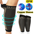 Copper Calf Support Brace Compression Sleeve Leg Strap Shin Splint Pain Relief