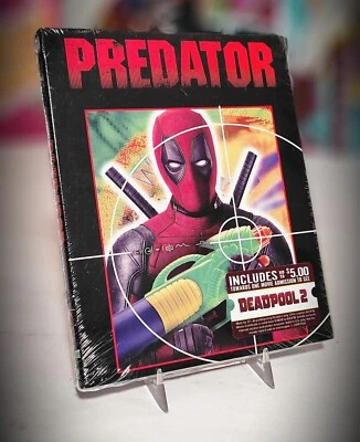 DEADPOOL SLIPCASE PHOTOBOMB! SEALED! PREDATOR DVD BLU-RAY LIMITED ED. - Image 1 of 2
