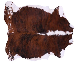 Bio natürlicher Haar-auf Kuhfell Vorleger 6 Fuß 11 Zoll x 6 Fuß 1 Zoll - C1626 - Bild 1 von 5