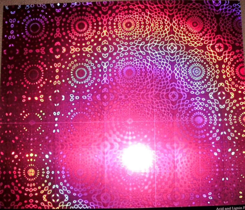 Prismatic Pink Liquid Psychedelic 12" x 12" Colorbok Metallic Cardstock - Image 1 of 1