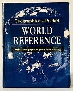 Geographica's Pocket World Reference: Over 1000 Pages of Global Information PB - Picture 1 of 8