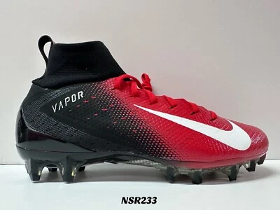 NIKE VAPOR UNTOUCHABLE PRO 3 BLACK RED AO3021-060 FOOTBALL CLEATS SIZE 15 NEW - Image 1 of 4