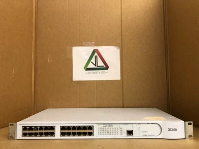 3Com SuperStack 3 Switch 3300 TM (3C16986A ) with Rack Mount Brackets (Inc VAT) - Image 1 of 4