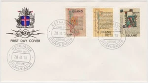 Iceland FDC 1970, Handwritings - Picture 1 of 1