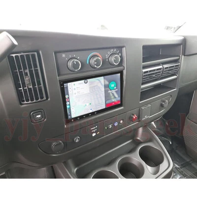 8" For 2008-2024 Chevrolet Express Radio Stereo Android 13.0 CarPlay GPS FM WIFI - Image 1 of 4