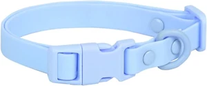Waterproof Silicone Dog Collar with Adjustable and Stinkproof,Dog Collars Easy t - Picture 1 of 7
