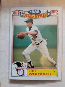 1987 Topps All-Star Game Glossy Lou Whitaker #14 - Picture 1 of 1