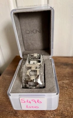 Ladies DKNY Silver Stainless Steel Watch  Mothers / Birthday Day Gift - Image 1 of 4