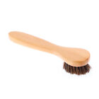 Horse Hair Cleaning Brush Solid Wood Small Face Brush Soft Hair Bath Brush