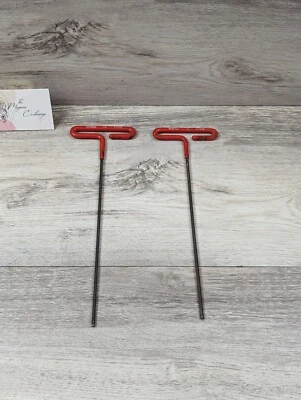 2pc Eklind 51908 9in. Cushion Grip T-Handle Hex Key 1/8in. - Image 1 of 4