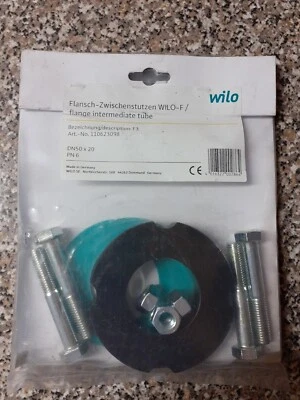 WILO FLANGE Intermediate Tube KIT DN50 X 20 PN6 WILO-F - Image 1 of 3