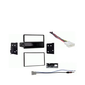 Fits Nissan NV 12-14 Single/Double DIN Stereo Harness Radio Install Dash Kit - Picture 1 of 4