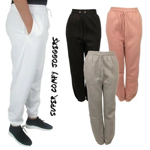 Ladies Tracksuit Bottoms Womens Joggers Trousers Jogging Gym Pants Lounge Wear - Picture 1 of 13