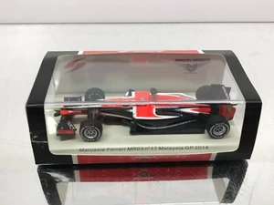 SPARK S3082 MARUSSIA MR03 F1 MALAYSIA GP 2014 #17 BIANCHI -1:43- GOOD IB - 465 - Imagen 1 de 9