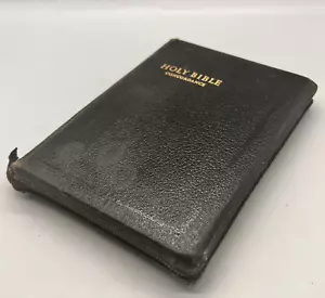 World Publishing Co. KJV Bible Concordance Red Letter Black Cover w/ Zipper - Picture 1 of 12