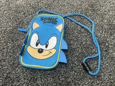Sonic The Hedgehog Travel Case Handheld Console Travel Protector PSP GBA DS 3DS - Image 1 of 4