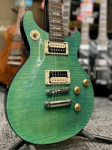 Epiphone GW Sale!! Limited Edition Tak Matsumoto DC Standard Plus Top -Aqua Blue - Picture 1 of 11