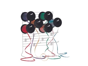 Dispensador de cinta rizadora con 12 ganchos - 12"W x 15"H - Imagen 1 de 2