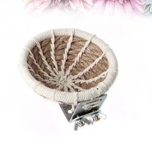 Hand Woven Rope Cotton Bird Nest Breeding Nest Parrot Bird Toy Pet Bird - Picture 1 of 12