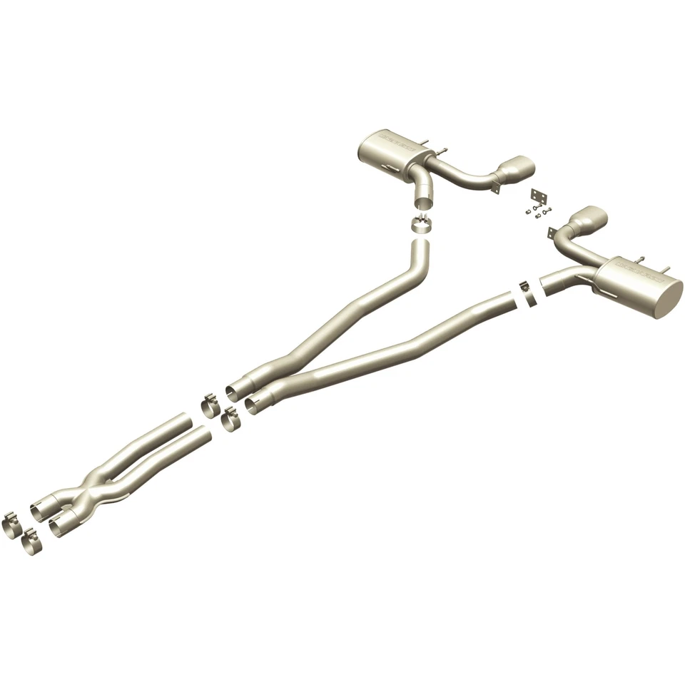 MagnaFlow Performance Exhaust System Kit 15496: 2011-2015 Cadillac CTS - Изображение 1 из 4