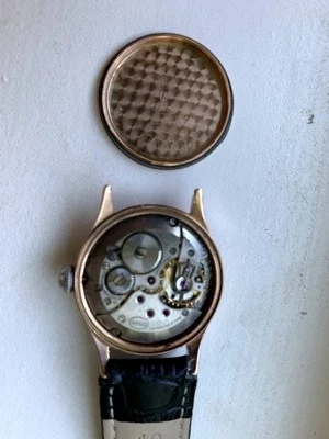 Doxa Vintage 14k Solid Yellow Gold Fancy Lugs Manual Wind Mens Watch - Image 1 of 4